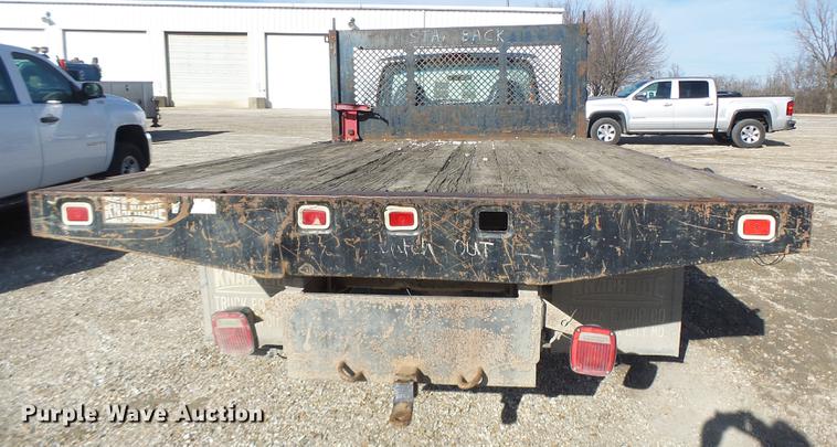 image for item DB9783 1996 Ford F350 flatbed pickup truck