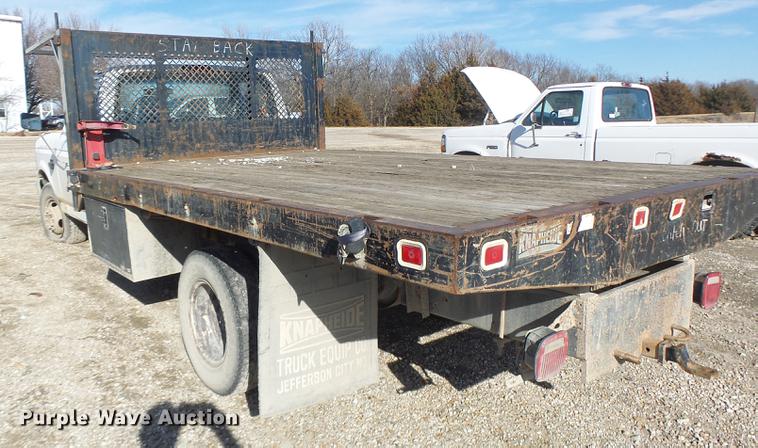image for item DB9783 1996 Ford F350 flatbed pickup truck