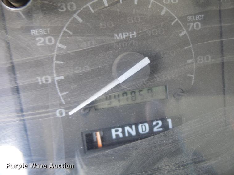 image for item DB9783 1996 Ford F350 flatbed pickup truck