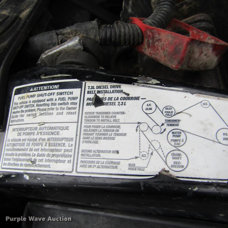 image for item DD2749 2001 Ford F350 Super Duty Lariat Crew Cab pickup truck