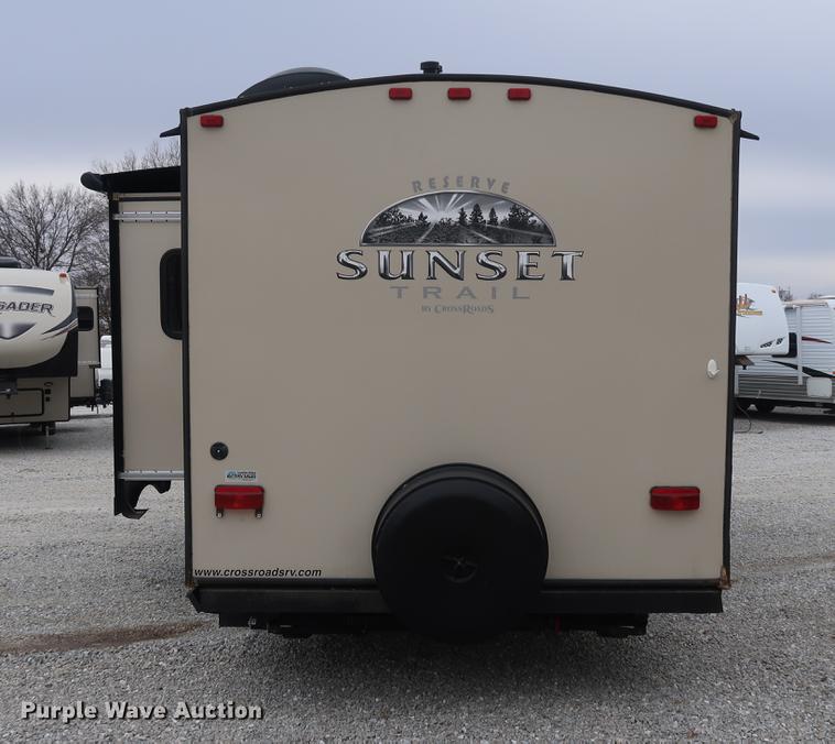 image for item DD5419 2013 Crossroads Reverse Sunset Trail camper