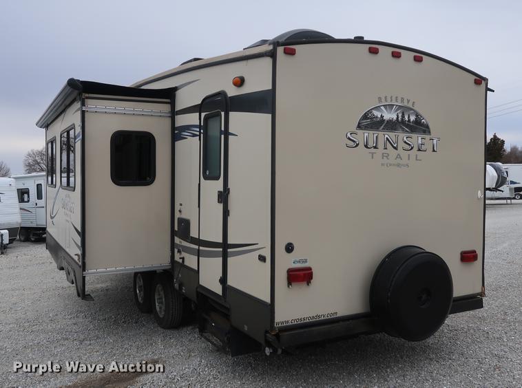 image for item DD5419 2013 Crossroads Reverse Sunset Trail camper