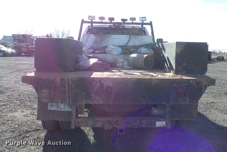 image for item DD5917 2011 Dodge Ram 3500 flatbed pickup truck