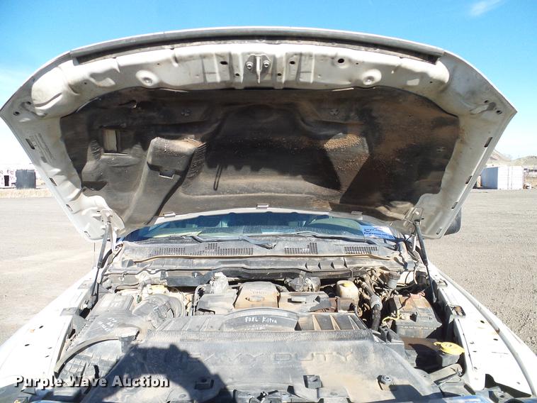 image for item DD5917 2011 Dodge Ram 3500 flatbed pickup truck