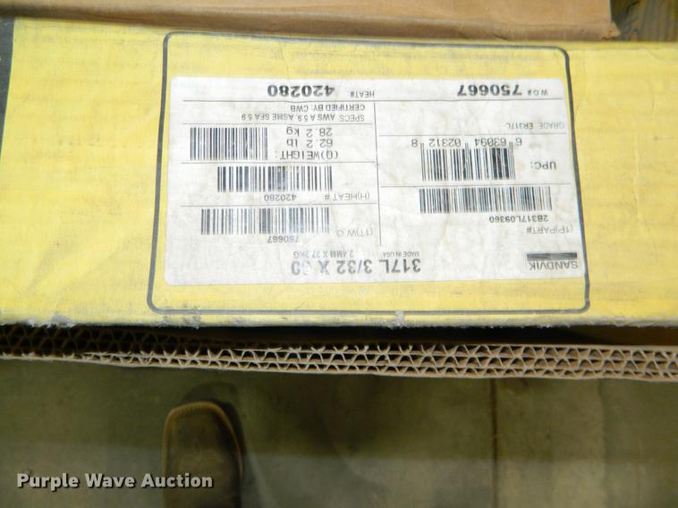 image for item DE9951 (9) spools of welding wire