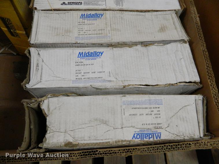 image for item DE9951 (9) spools of welding wire