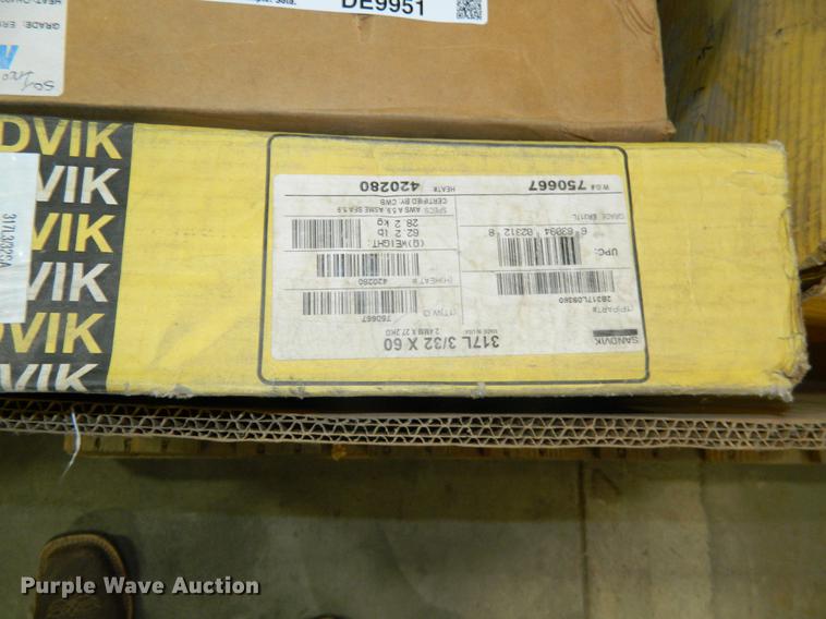 image for item DE9951 (9) spools of welding wire