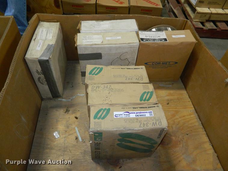 image for item DE9952 (8) spools of welding wire