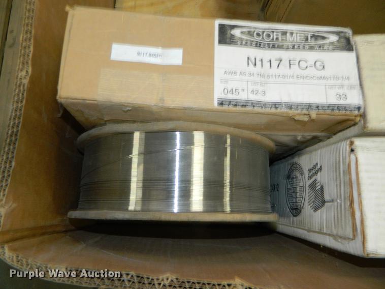 image for item DE9952 (8) spools of welding wire