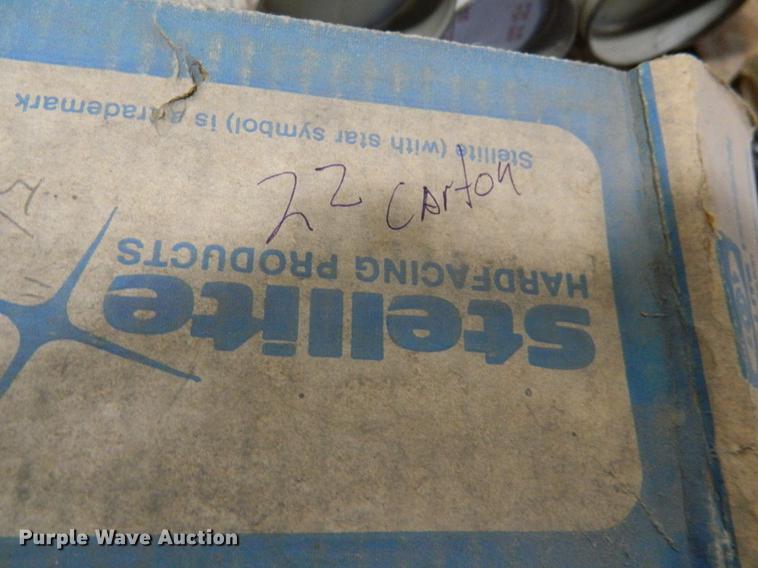 image for item DE9959 (22) containers of welding rods