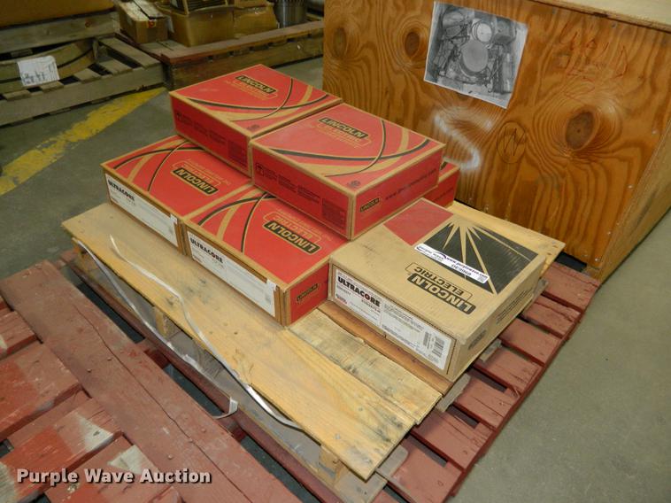 image for item DE9968 (7) spools of Lincoln welding wire