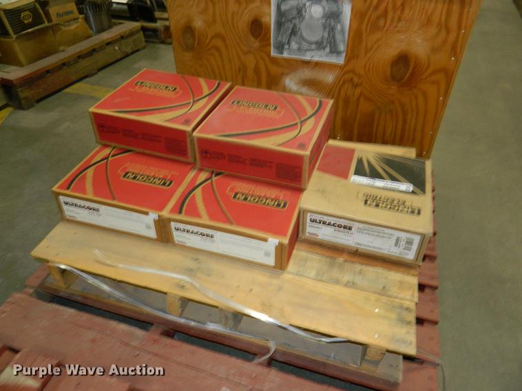 image for item DE9968 (7) spools of Lincoln welding wire