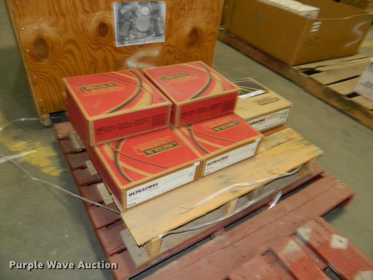 image for item DE9968 (7) spools of Lincoln welding wire