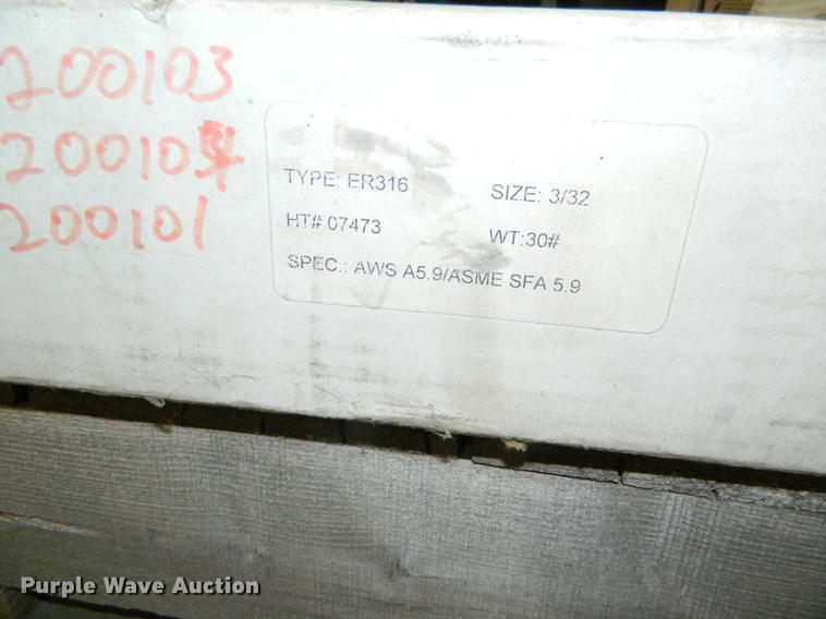 image for item DE9984 (11) spools of welding wire