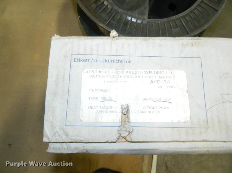 image for item DE9984 (11) spools of welding wire