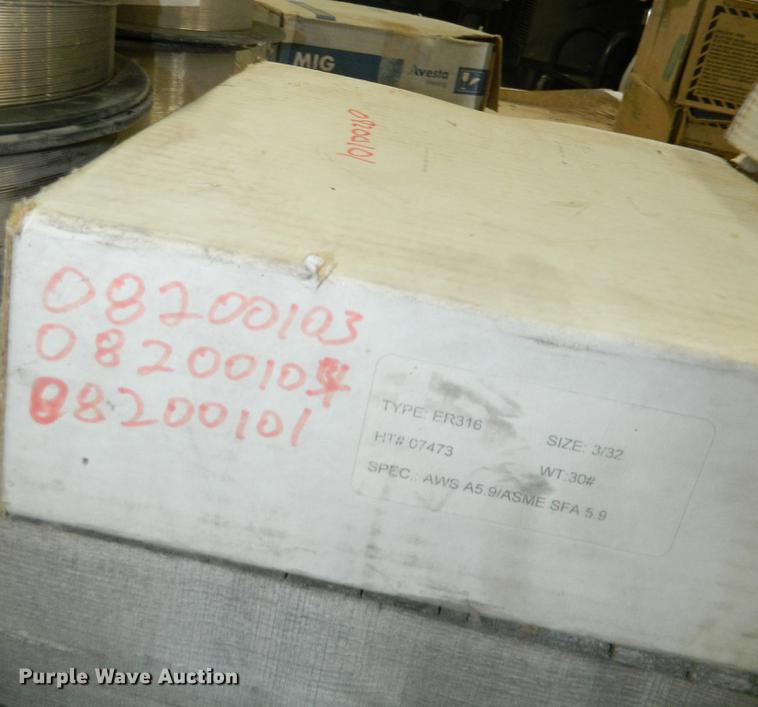 image for item DE9984 (11) spools of welding wire