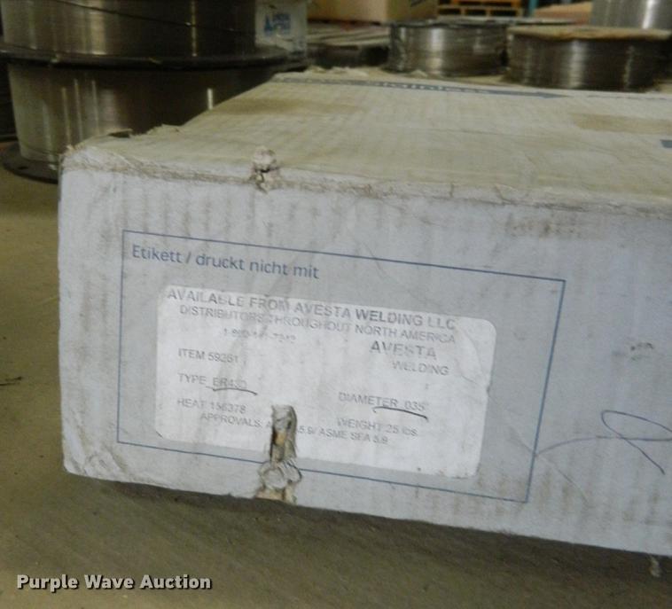 image for item DE9984 (11) spools of welding wire