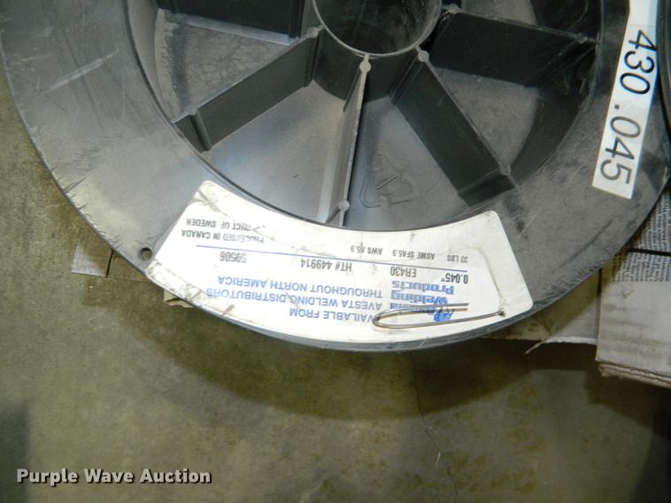 image for item DE9984 (11) spools of welding wire