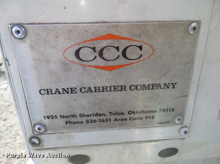 image for item DZ9193 1998 Crane Carrier Low Entry refuse truck