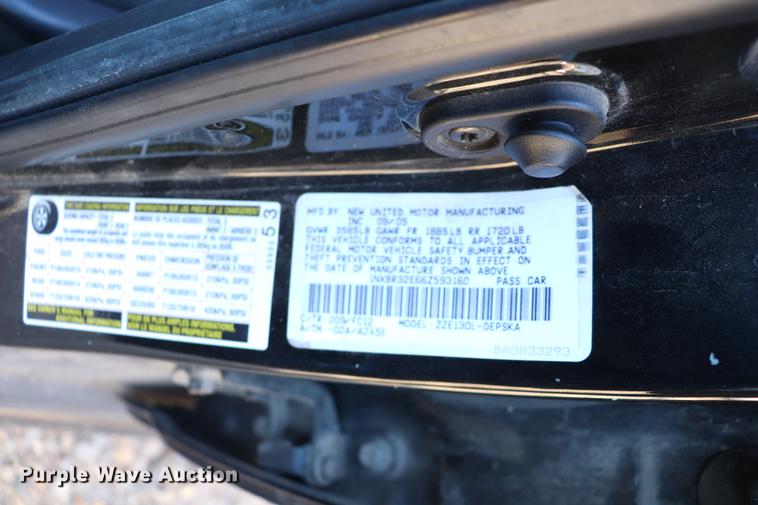 image for item EC9401 2006 Toyota Corolla CE