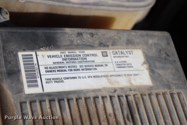 image for item EC9426 2007 Chevrolet Silverado 1500 Ext. Cab pickup truck