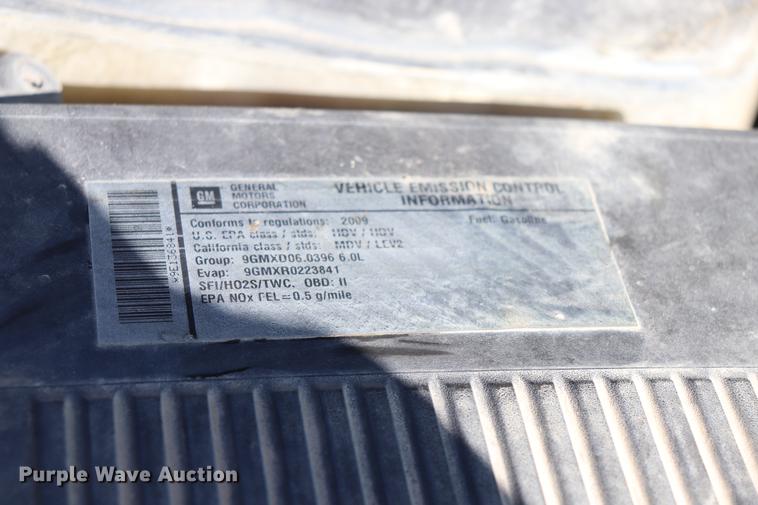 image for item EC9427 2009 Chevrolet Silverado 2500HD Ext. Cab pickup truck