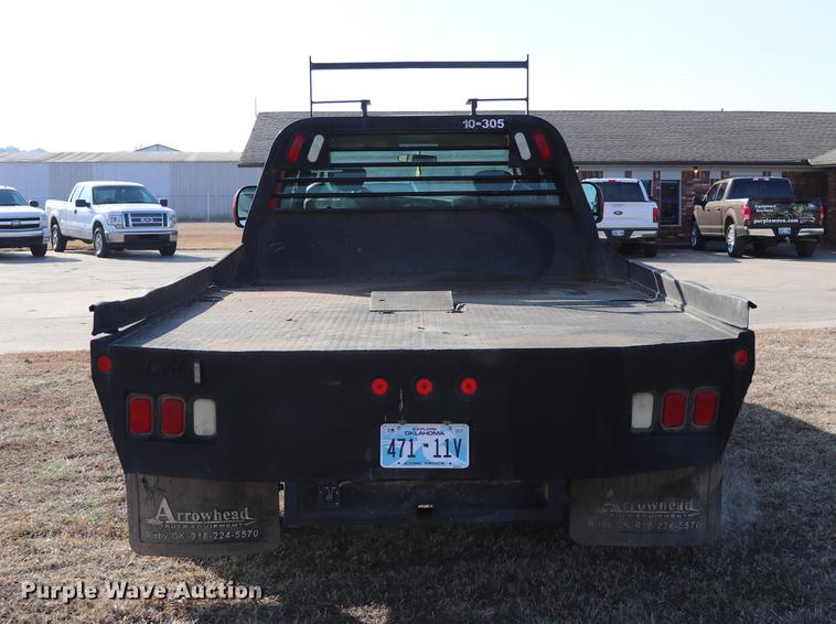 image for item EC9430 2007 Ford F450 Super Duty Super Cab flatbed truck