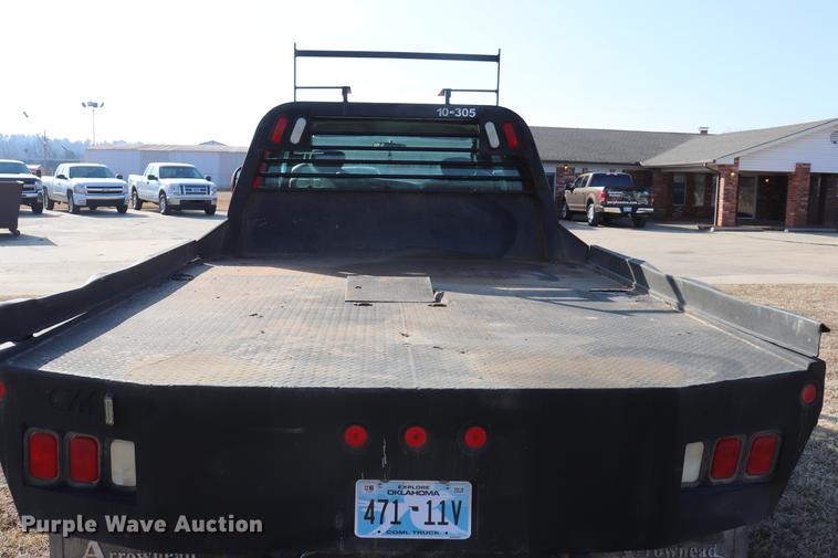 image for item EC9430 2007 Ford F450 Super Duty Super Cab flatbed truck