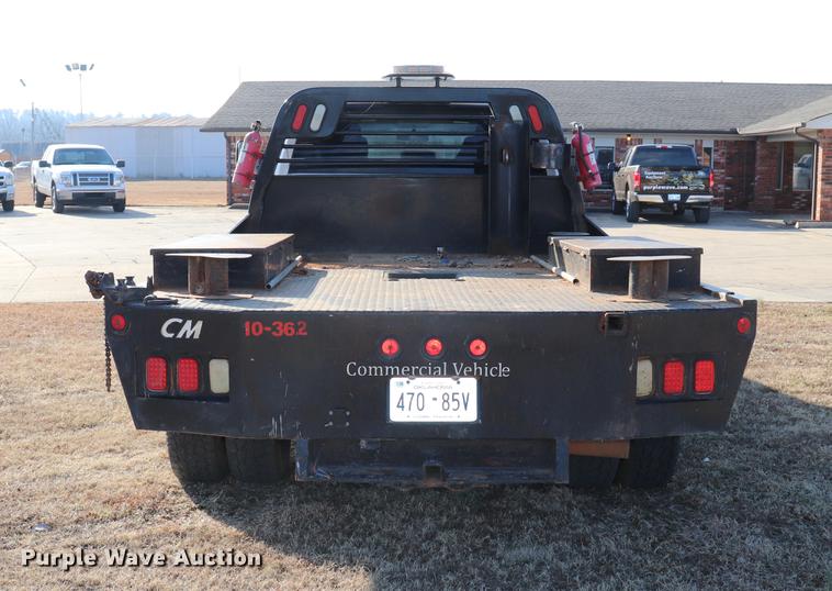 image for item EC9431 2012 Dodge Ram 3500 Crew Cab flatbed pickup truck