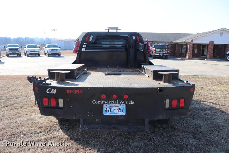 image for item EC9431 2012 Dodge Ram 3500 Crew Cab flatbed pickup truck