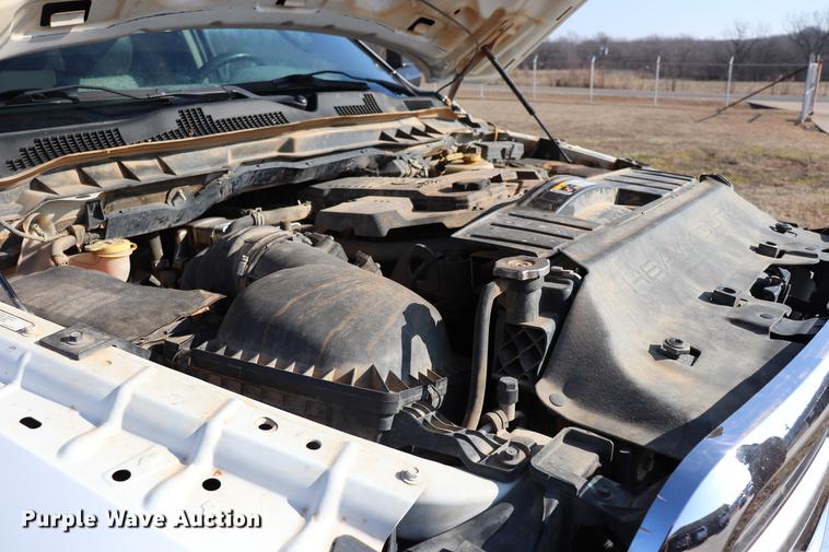 image for item EC9431 2012 Dodge Ram 3500 Crew Cab flatbed pickup truck