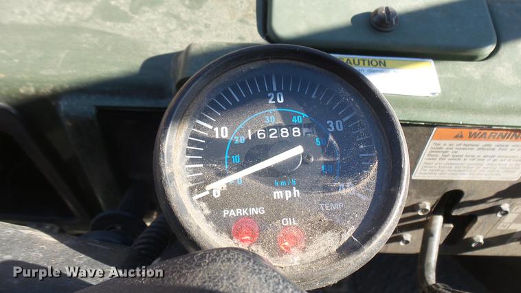 image for item ED9083 2000 Kawasaki Mule utility vehicle