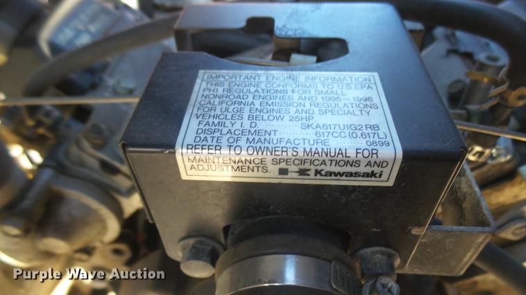 image for item ED9083 2000 Kawasaki Mule utility vehicle