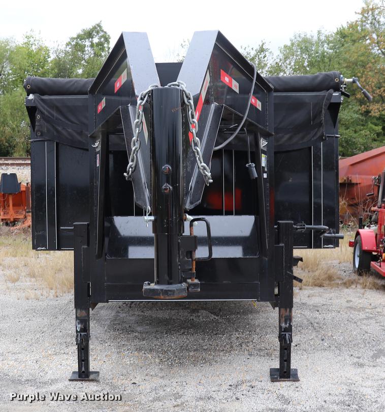 image for item ED9545 2016 Kodiak dump trailer