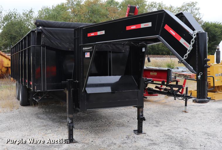 image for item ED9545 2016 Kodiak dump trailer