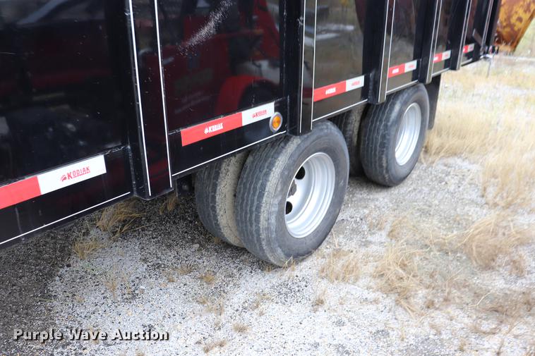 image for item ED9545 2016 Kodiak dump trailer