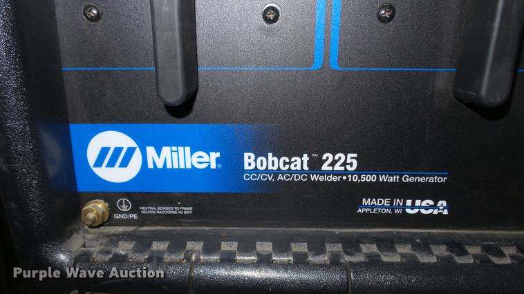 image for item EF9342 Miller Bobcat 225 welder/generator