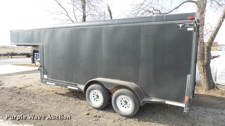 image for item EF9425 2002 Iron Ox enclosed cargo trailer