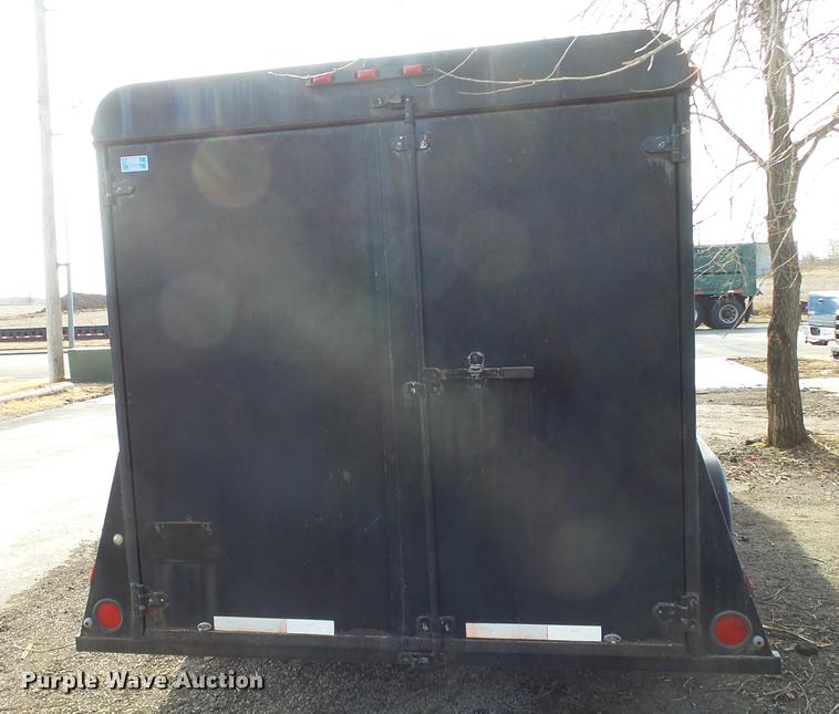 image for item EF9425 2002 Iron Ox enclosed cargo trailer