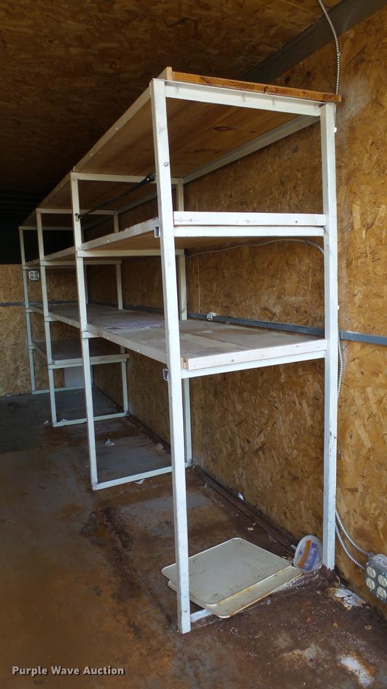 image for item EF9425 2002 Iron Ox enclosed cargo trailer