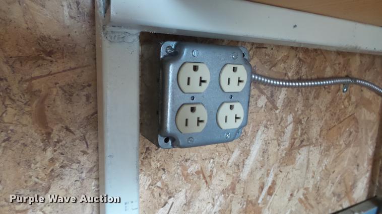 image for item EF9425 2002 Iron Ox enclosed cargo trailer