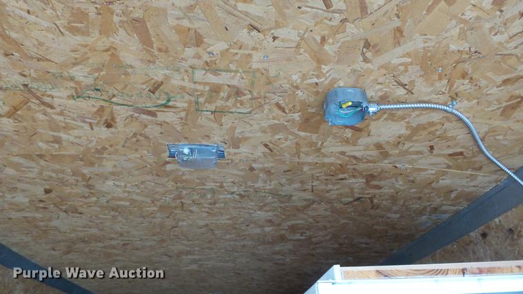 image for item EF9425 2002 Iron Ox enclosed cargo trailer