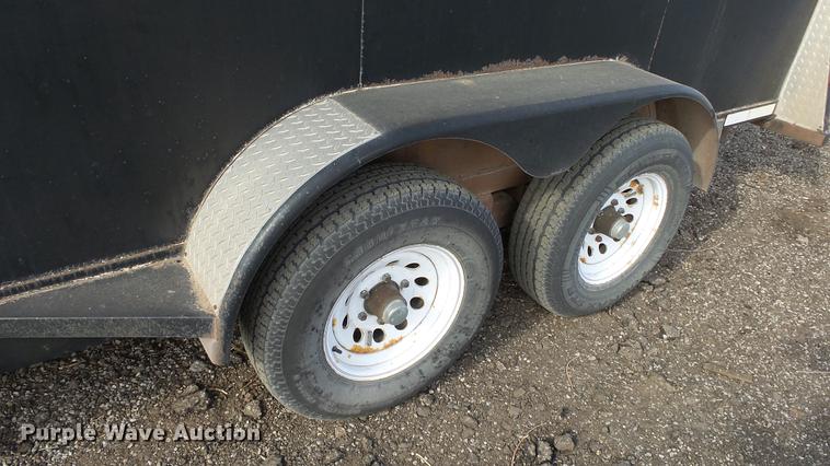image for item EF9425 2002 Iron Ox enclosed cargo trailer