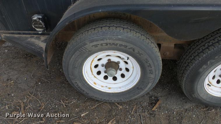 image for item EF9425 2002 Iron Ox enclosed cargo trailer