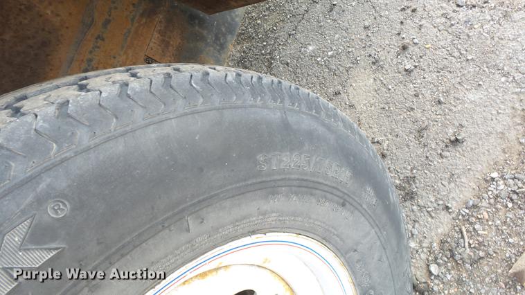 image for item EF9425 2002 Iron Ox enclosed cargo trailer