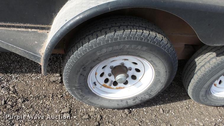 image for item EF9425 2002 Iron Ox enclosed cargo trailer