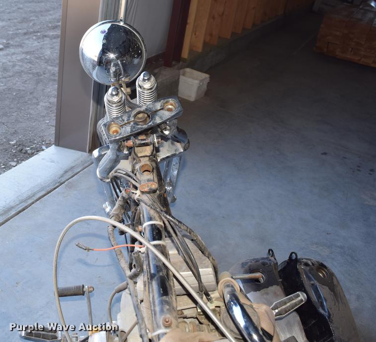 image for item EH9649 1985 Harley Davidson Super Glide motorcycle