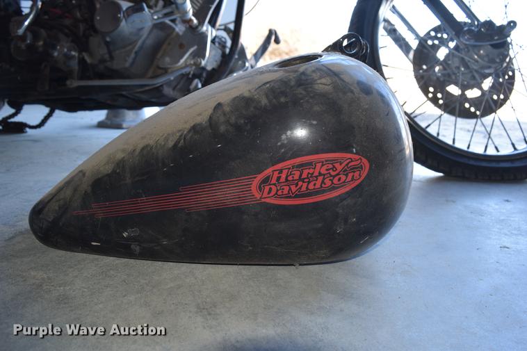 image for item EH9649 1985 Harley Davidson Super Glide motorcycle