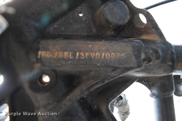 image for item EH9649 1985 Harley Davidson Super Glide motorcycle