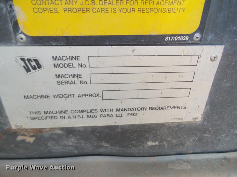 image for item EI9518 1998 JCB 540 telehandler